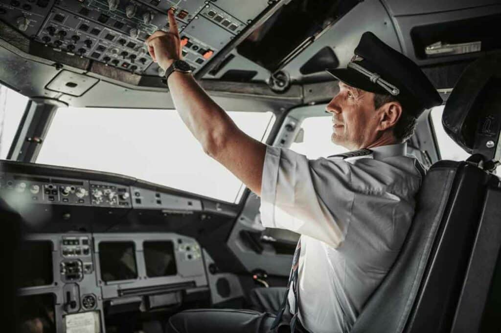 كيف أصبح طيار
